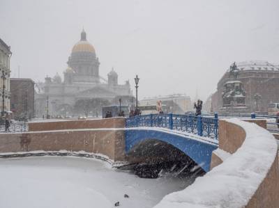 В Петербурге в ночь на 3 февраля похолодает до — 6 градусов