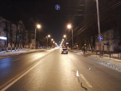 В Твери сбили пьяного пешехода, переходившего дорогу не по "зебре"