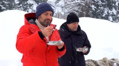 Приключения итальянца в Кузбассе. Блогер отведал мороженое из снега