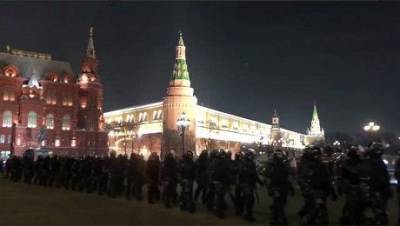 В Москве начались задержания (ВИДЕО)