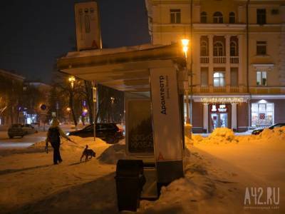 Грузовик едва не обрушил новую остановку на прохожих в центре Кемерова, появилось видео ЧП