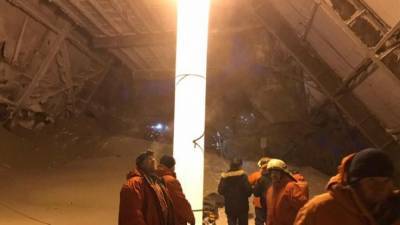 Пять человек находятся в тяжелом состоянии после обрушения на фабрике в Норильске