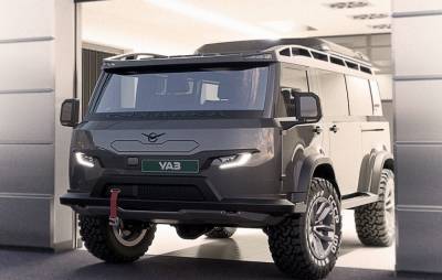 Автозавод УАЗ показал концепт новой внедорожной версии пассажирской УАЗ «Буханки»