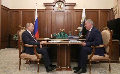 Встреча с главой «Роскосмоса» Дмитрием Рогозиным