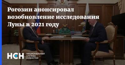 Рогозин анонсировал возобновление исследования Луны в 2021 году