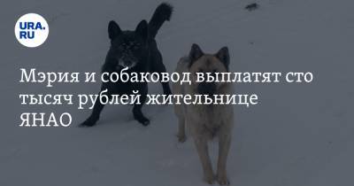 Мэрия и собаковод выплатят сто тысяч рублей жительнице ЯНАО