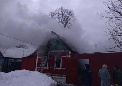 В Скопине на пожаре в жилом доме погибла семья пенсионеров