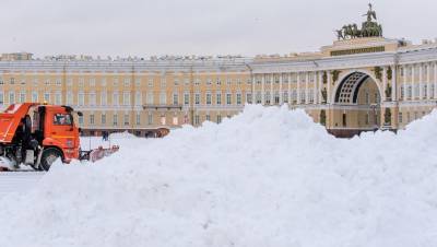 В Петербурге на выходные ожидается сильнейший за десятилетие снегопад