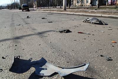 Украинские военные обстреляли Горловку