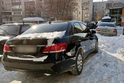 У рязанки арестовали Mercedes из-за неоплаченных автоштрафов