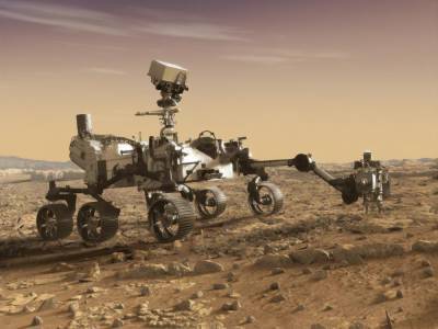 Марсоход NASA Perseverance прислал на Землю первые цветные фото