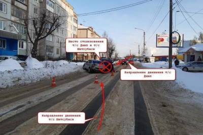 В Костроме водитель джипа отправил в больницу семейную пару