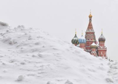 Высота сугробов в Москве может побить рекорд 1966 года