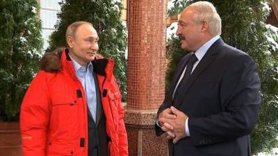 Переговоры Путина и Лукашенко будут проходить целый день