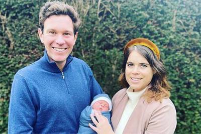 принцесса Евгения - Джон Бруксбэнк - Принцесса Евгения опубликовала первое фото с новорожденным сыном и обнародовала его имя - skuke.net