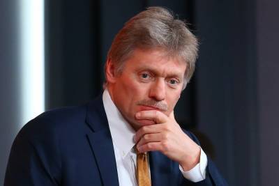 Песков назвал тревожными санкции СНБО Украины