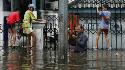Наводнение в столице Индонезии