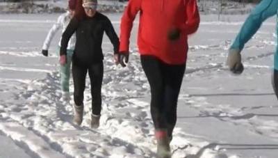 В Финляндии приобретает популярность оригинальный вид спорта — бег в носках