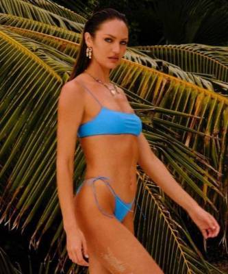 Кэндис Свейнпол демонстрирует идеальное тело в новой съемке для бренда купальников TropicofC