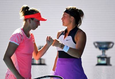 Соболенко и Мертенс выиграли Australian Open в женском парном разряде