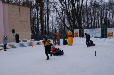 День снега отметили дети с ограниченными возможностями здоровья