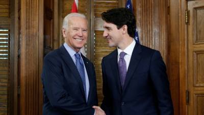 Байден проведет первые переговоры с премьер-министром Канады