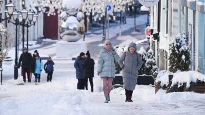 Мороз до минус 33 градусов пообещали жителям столичного региона
