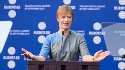 Президент Эстонии рассказала о важности пограничного договора с Россией