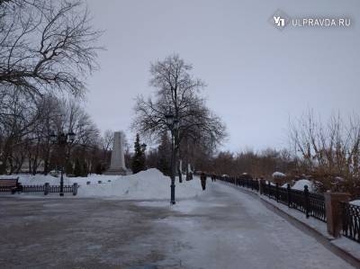 Морозное воскресенье. Погода в Ульяновской области 21 февраля