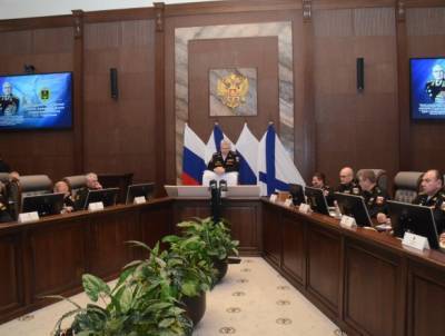 Оперативный сбор руководящего состава ВМФ прошел в Севастополе