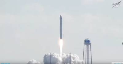 Украинско-американская ракета "Antares" успешно отправила груз на МКС (видео)
