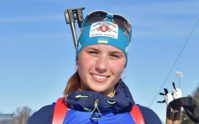 Первый подиум на взрослом уровне: биатлонистка Кривонос завоевала "серебро" в Словакии