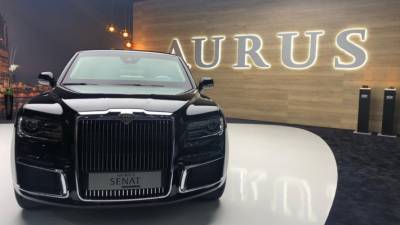 Российский седан Aurus появится в продаже в ОАЭ в конце года