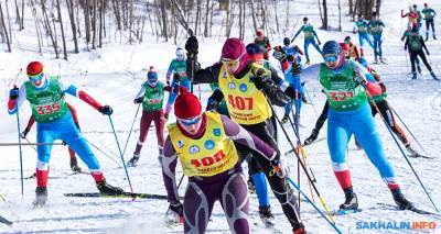 На Сахалине разыграли первые медали 28-го Троицкого лыжного марафона