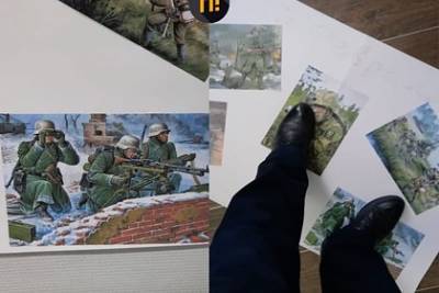 Стенгазету в одном из российских сел «украсили» изображением солдат вермахта