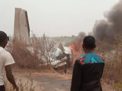 В Нигерии упал военный самолет, есть погибшие - gordonua.com - Нигерия - Абуджа