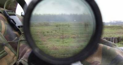 В районе Светлодарска по позициям ООС "работал" снайпер