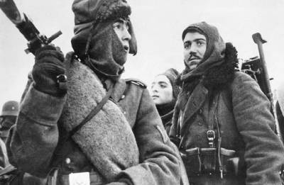 Что сделал русский Генерал мороз с испанскими солдатами Гитлера