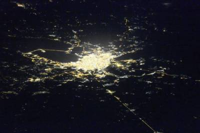 Санкт-Петербург сфотографировали из космоса