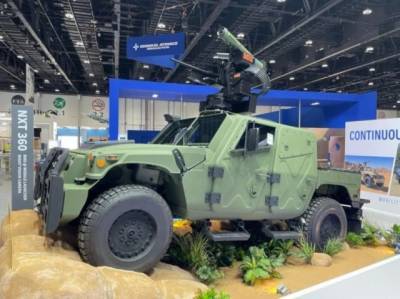 На выставке IDEX 2021 будет представлен Humvee NXT 360 с ракетным комплексом Javelin