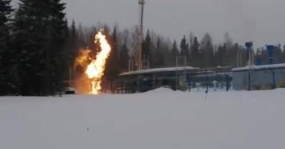 Прокуратура начала проверку после пожара на газопроводе на Урале