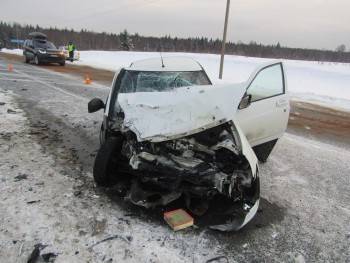 Двое детей погибли в ДТП на трассе Вологда - Новая Ладога несколько часов назад (ФОТО)