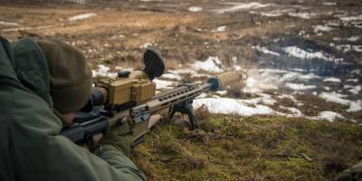 На Донбассе снайпер боевиков обстреливал украинских военных возле Светлодарска