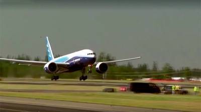 Boeing рекомендует авиакомпаниям приостановить использование самолетов серии 777