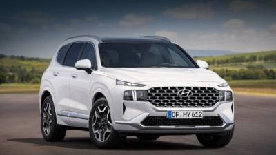 В России начались продажи нового Hyundai Santa Fe