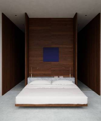 Низкая кровать: 35 примеров для спальни
