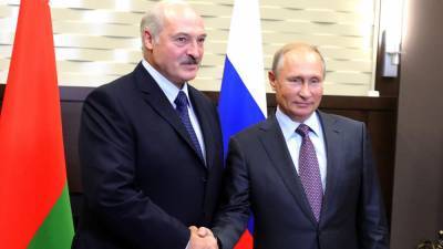 Названа длительность переговоров Путина и Лукашенко