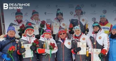 Сборная Татарстана победила в эстафете на первенстве России по лыжным гонкам