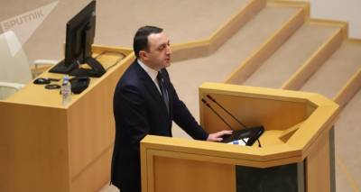 "Поверьте мне..."- Гарибашвили обратился к оппозиции с трибуны парламента