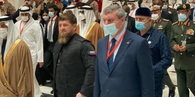 Вице-премьер Украины Уруский в ОАЭ общался с главой Чечни Кадыровым - фото - ТЕЛЕГРАФ